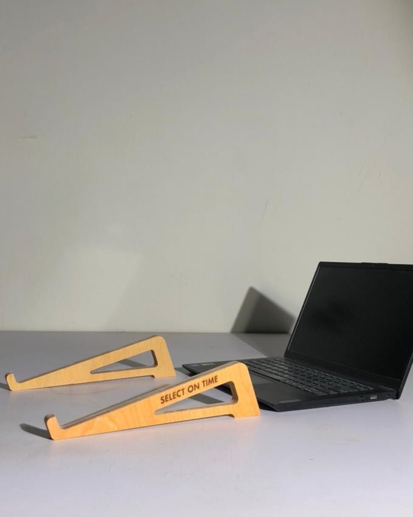 Set of 2 Portable Ergonomic Laptop Stand
