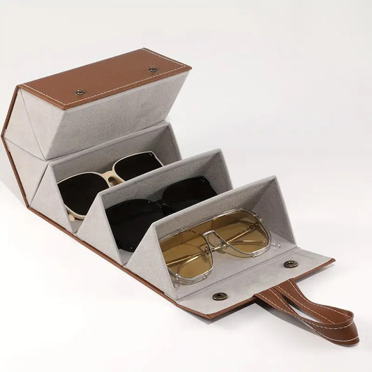 Sunglasses Storage Organiser Eyeglasses Holder Foldable