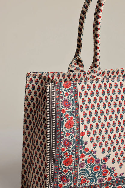 Premium Handcrafted Canvas Printed Tote Bag (SOTWB008)