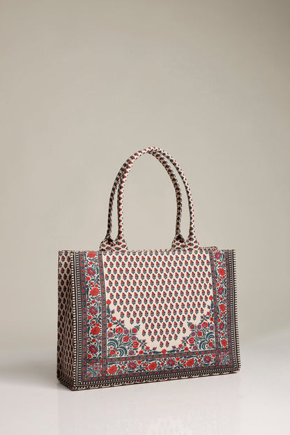 Premium Handcrafted Canvas Printed Tote Bag (SOTWB008)