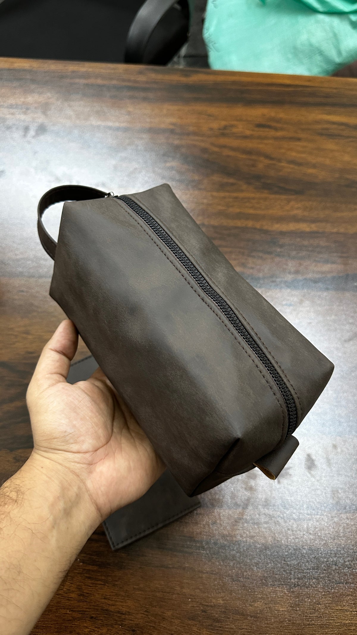 Slate Travel Pouch