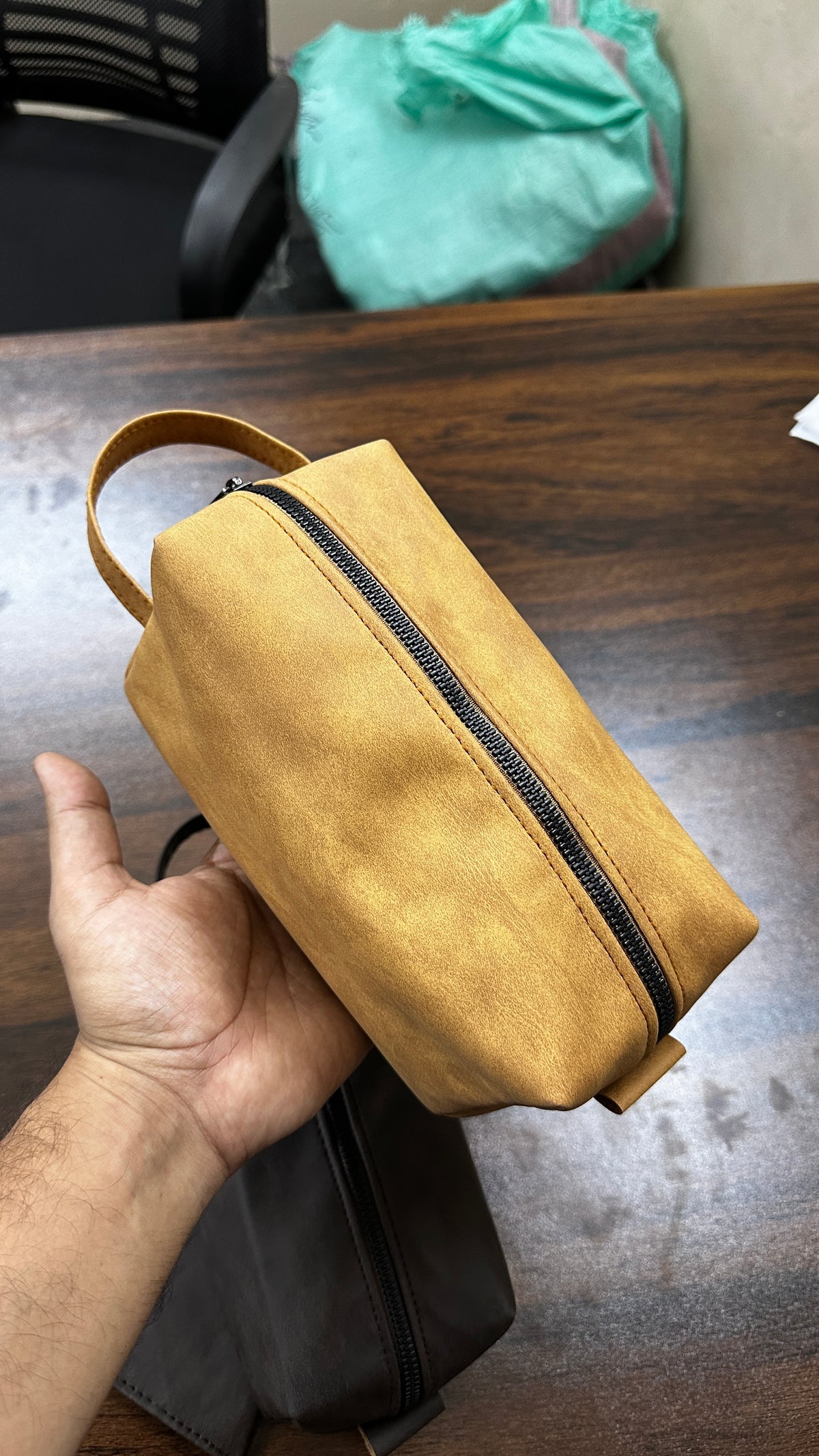 Slate Travel Pouch