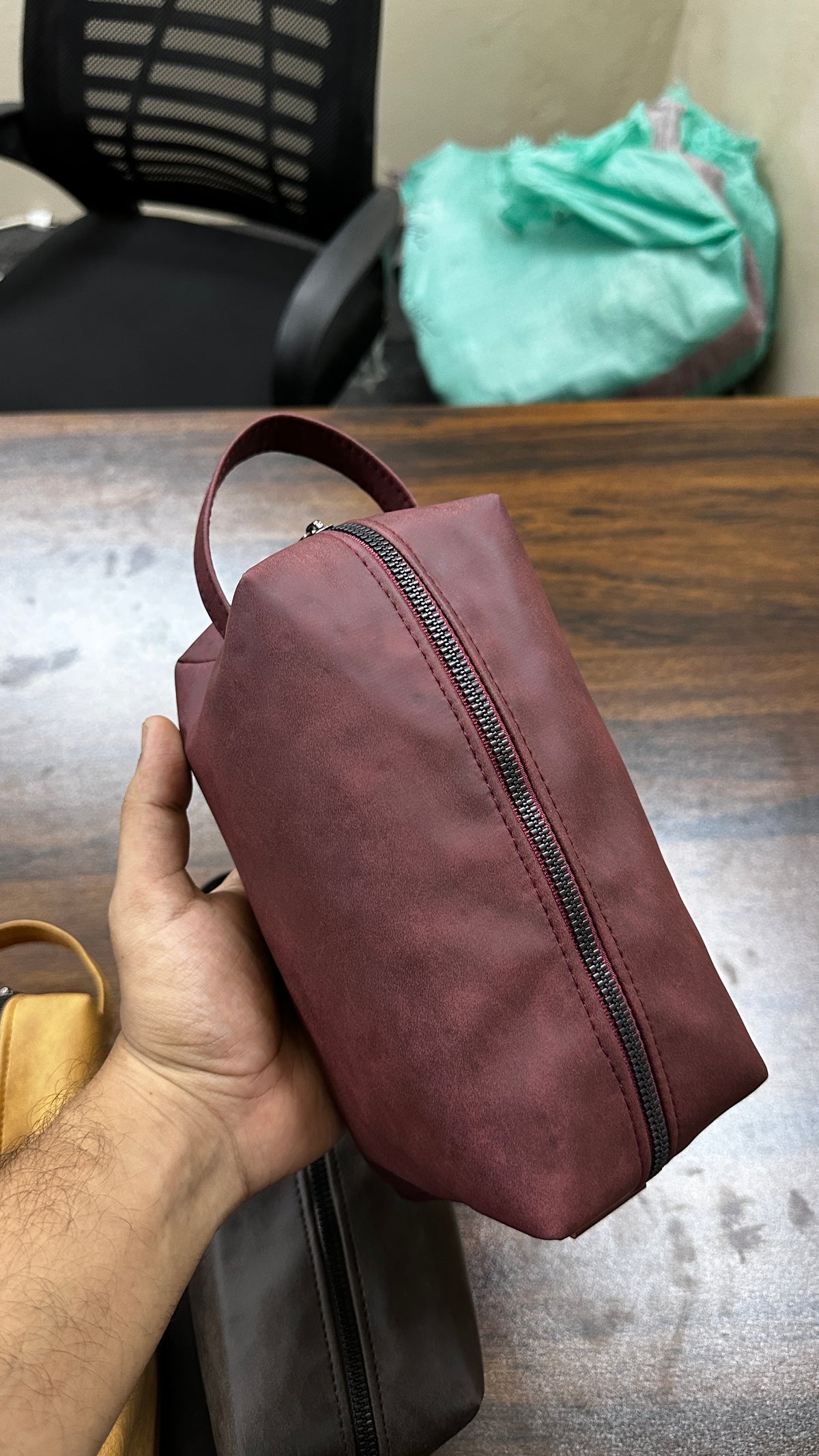 Slate Travel Pouch