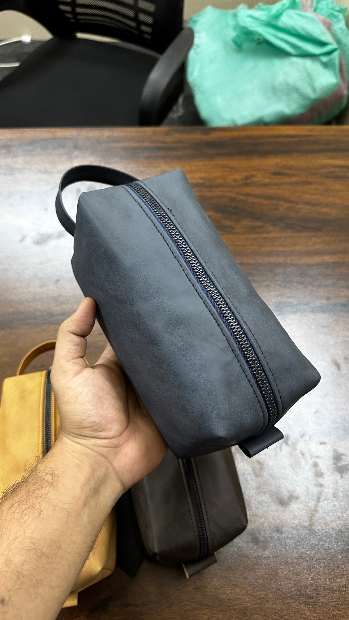 Slate Travel Pouch